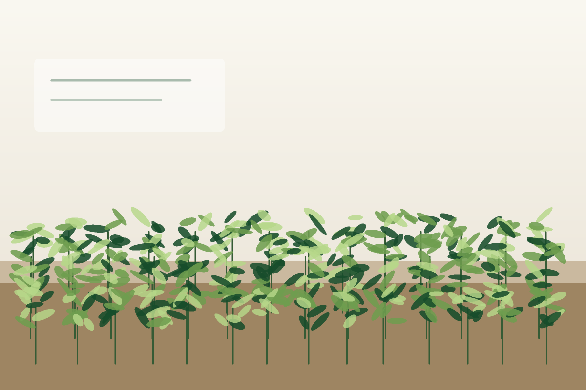 Artificial ground plants and stakes catalog category